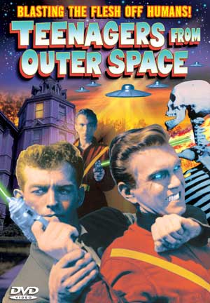 Teenagers From Outer Space DVD - Click Image to Close
