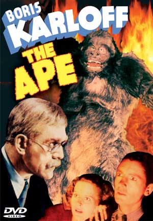 Ape Boris Karloff DVD - Click Image to Close