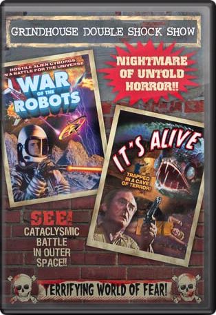 Grindhouse Double Shock Show: Wars Of The Robots (1978) / It's A - Click Image to Close