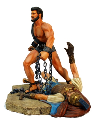 Hercules Steve Reeves Model Hobby Kit - Click Image to Close