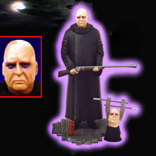 Addams Family Uncle Fester 1/6 Scale Resin Model Kit OOP - Click Image to Close