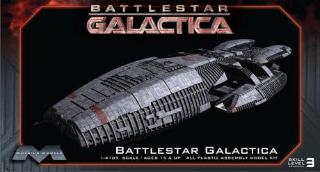 Battlestar Galactica 2003 Galactica Model Photoetch & Decals Set for Moebius - Click Image to Close