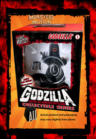 Godzilla 1968 Destroy All Monsters Battlezone Action Toy - Click Image to Close