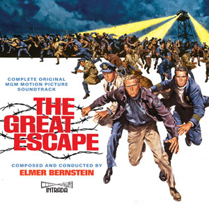 Great Escape Soundtrack CD Elmer Bernstein Complete 3CD Set - Click Image to Close