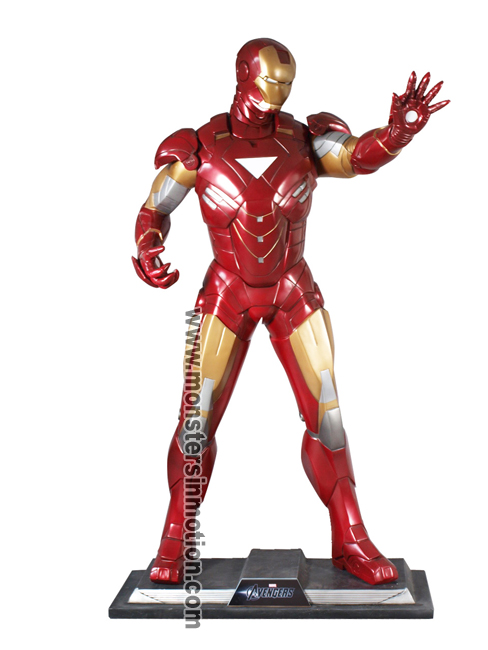 Avengers Iron Man Lifesize Statue - Click Image to Close