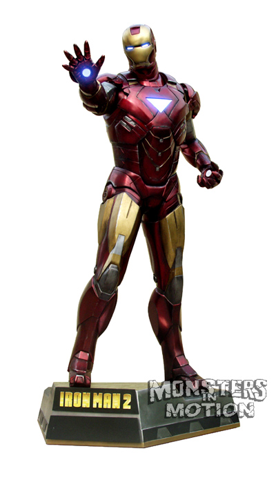 Iron Man 2 Life-Size Statue 1/1 Scale Over 7 Feet Tall - Click Image to Close