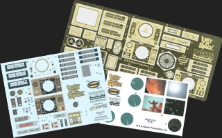 Lost In Space Jupiter 2 II 1/35 Scale 18 Inch Photoetch & Decal Set Model Kit - Click Image to Close