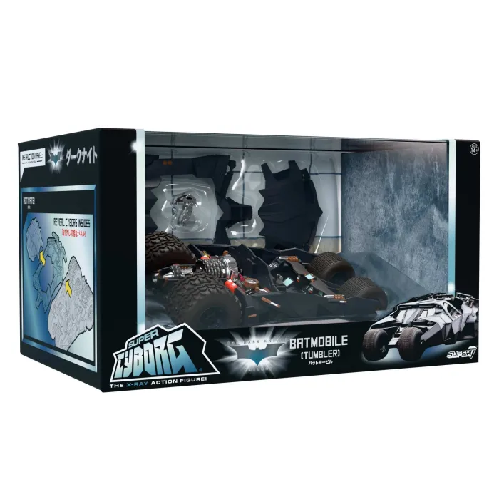 Batman Begins Batmobile Tumbler Super Cyborg Figure