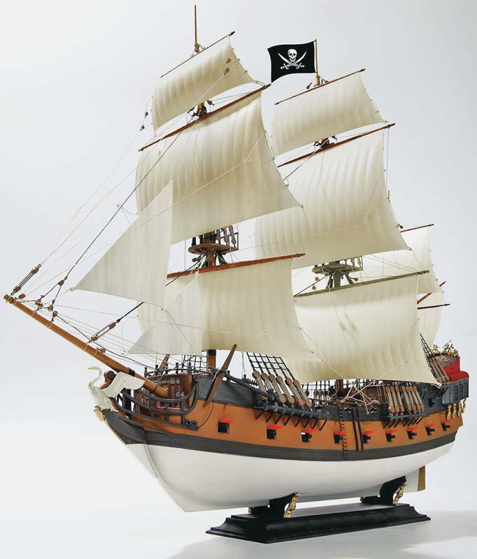 Pirate Ship Model Kit-Revell 1/72 - Click Image to Close