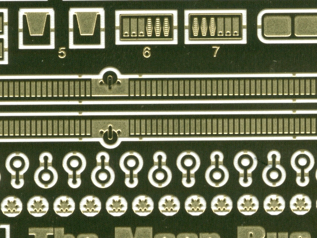 2001: A Space Odyssey AURORA Moon Bus Photoetch Set - Click Image to Close