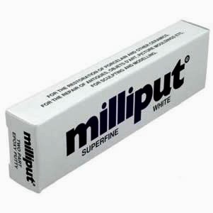 Milliput Superfine White 2-Part Self Hardening Putty - Click Image to Close