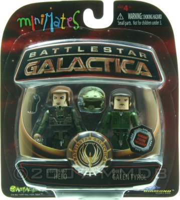 Battlestar Galactica 2003 Wave 3 Minimates 2pc Set D Battlestar Galactica 2003 Wave 3 Minimates 2pc Set D