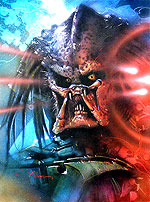 Predator Portrait Limited Edition Lithograph John Alvin - Click Image to Close