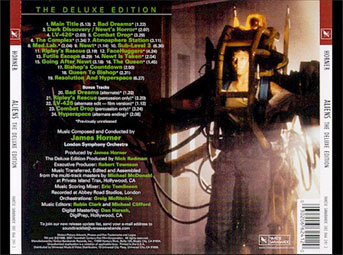 Aliens The Deluxe Edition Soundtrack CD James Horner - Click Image to Close