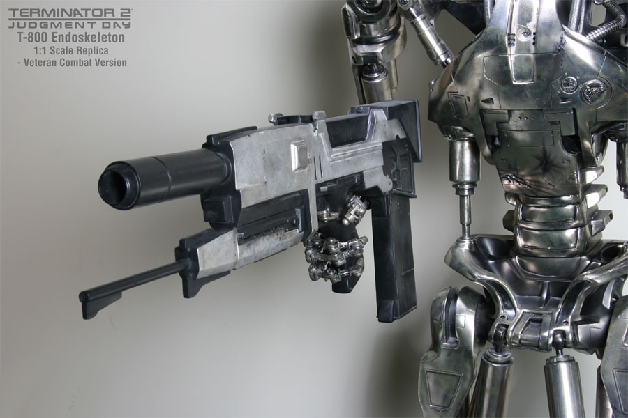 T-800 Endoskeleton 1:1 Scale Replica - Veteran Combat Version - Click Image to Close