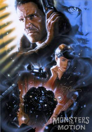 Blade Runner I've Seen Things Giclee On Canvas by John Alvin - Click Image to Close