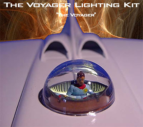 Fantastic Voyage Cartoon The Voyager Aurora Model Lighting Kit - Click Image to Close