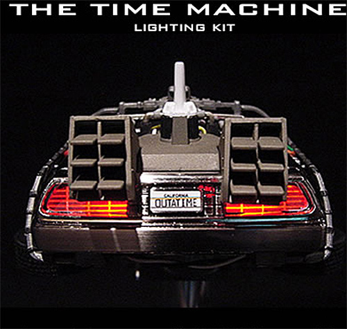 Back To The Future Delorean Time Machine Light Kit for 1/24 Scale Model Kits Aoshima or Polar Lights - Click Image to Close