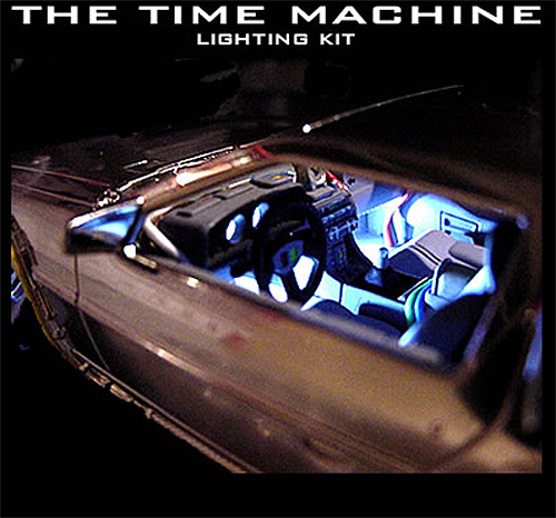 Back To The Future Delorean Time Machine Light Kit for 1/24 Scale Model Kits Aoshima or Polar Lights - Click Image to Close