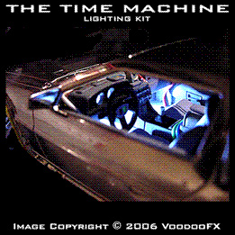 Back To The Future Delorean Time Machine Light Kit - Click Image to Close