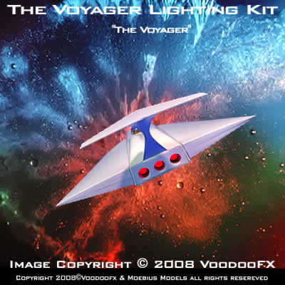 Fantastic Voyage Cartoon The Voyager Aurora Model Lighting Kit - Click Image to Close
