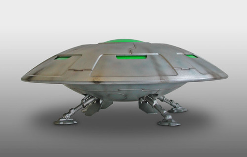 Area 51 U.F.O. AE-341.15B Flying Saucer Model Kit UFO - Click Image to Close