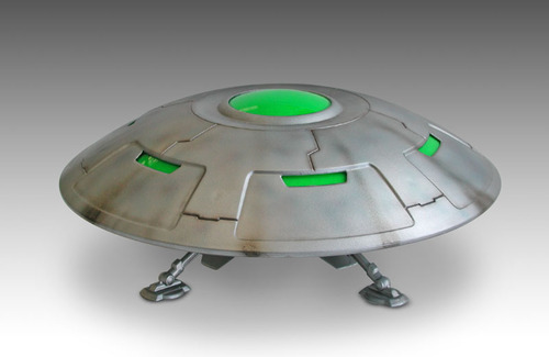 Area 51 U.F.O. AE-341.15B Flying Saucer Model Kit UFO - Click Image to Close