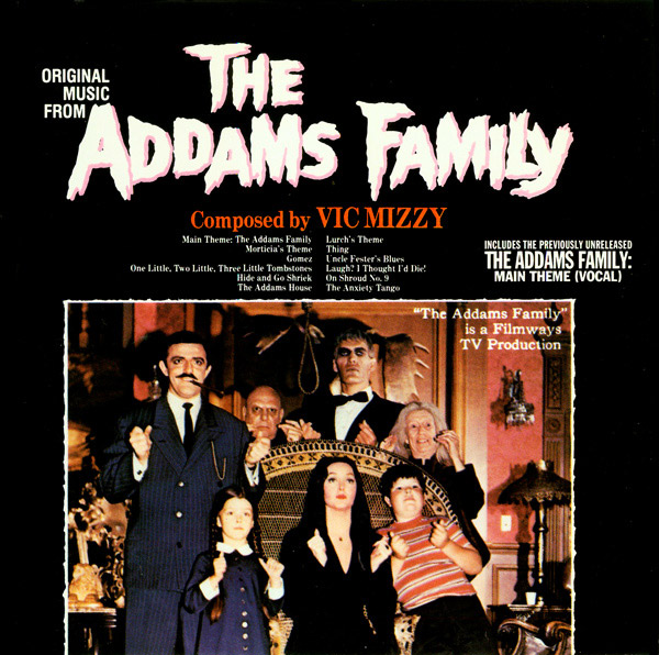 Addams Family TV Soundtrack CD Vic Mizzy - Click Image to Close