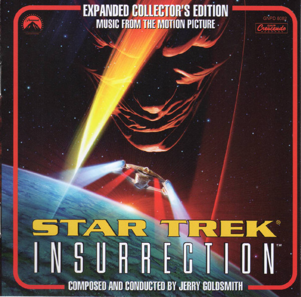 Star Trek Insurrection Collector's Edition Expanded Soundtrack CD Jerry Goldsmith - Click Image to Close
