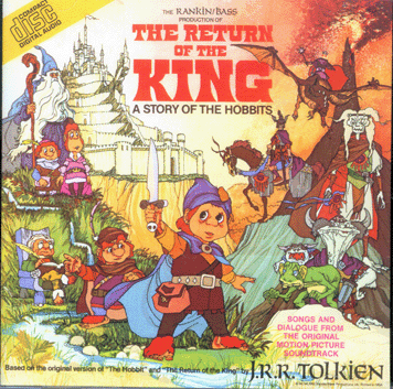 Return Of The King Soundtrack CD 1980 Animated Film - Click Image to Close