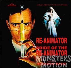 Re-animator / Bride Of The Reanimator Soundtrack CD Richard Band - Click Image to Close