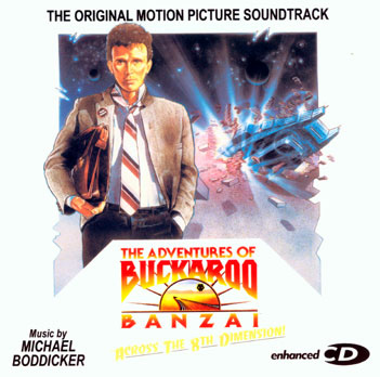 Buckaroo Banzai Enhanced Soundtrack CD Michael Boddicker - Click Image to Close