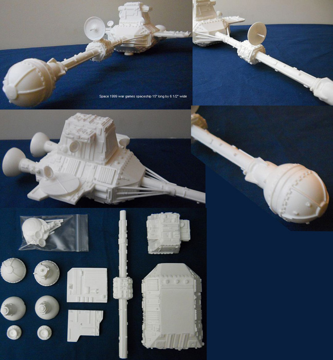 Space 1999 Hawk Spaceship 1/72 Scale Resin Model Kit Space 1999 Hawk