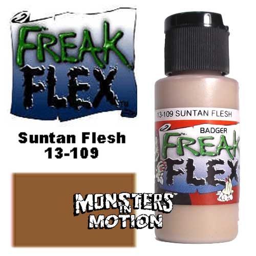 Freak Flex Suntan Flesh Paint 1 Ounce Flip Top Bottle - Click Image to Close