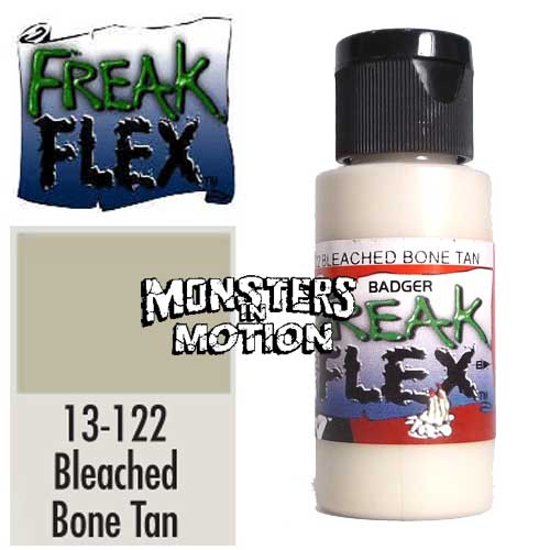 Freak Flex Bleached Bone Tan Paint 1 Ounce Flip Top Bottle - Click Image to Close