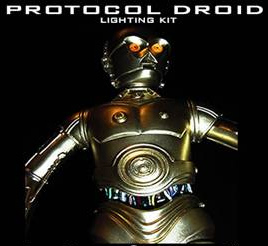 Star Wars C-3PO Protocol Droid Lighting Kit - Click Image to Close