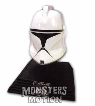 Star Wars Masks Clonetrooper Deluxe Fiberglass Helmet Movie Prop Replica - Click Image to Close