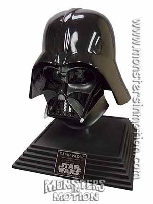 Star Wars Masks Darth Vader Ultimate Helmet With Base Prop Replica - Click Image to Close