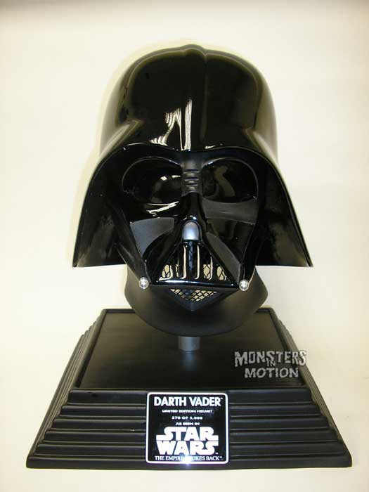 Star Wars Masks Darth Vader Ultimate Helmet With Base Prop Replica - Click Image to Close