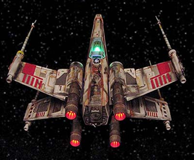 Star Wars X-Wing Custom Lighting Kit - Click Image to Close