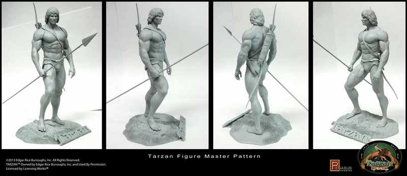 Tarzan 1:9 PVC Model Kit - Click Image to Close