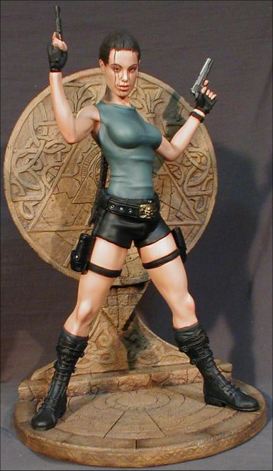 Raider Girl With LT1 Fantasy Base 1/6 Scale - Click Image to Close