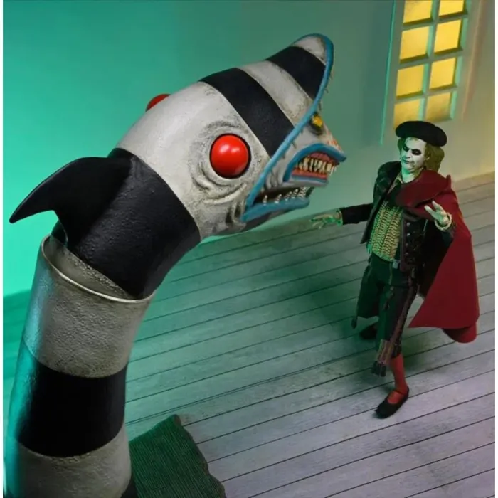 Beetlejuice Beetlejuice Ultimate Matador Beetlejuice & Sandworm 7-Inch Scale Action Figure 2-Pack