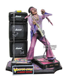 Jimi Hendrix Tribute 1/6 Scale Resin Model Kit - Click Image to Close