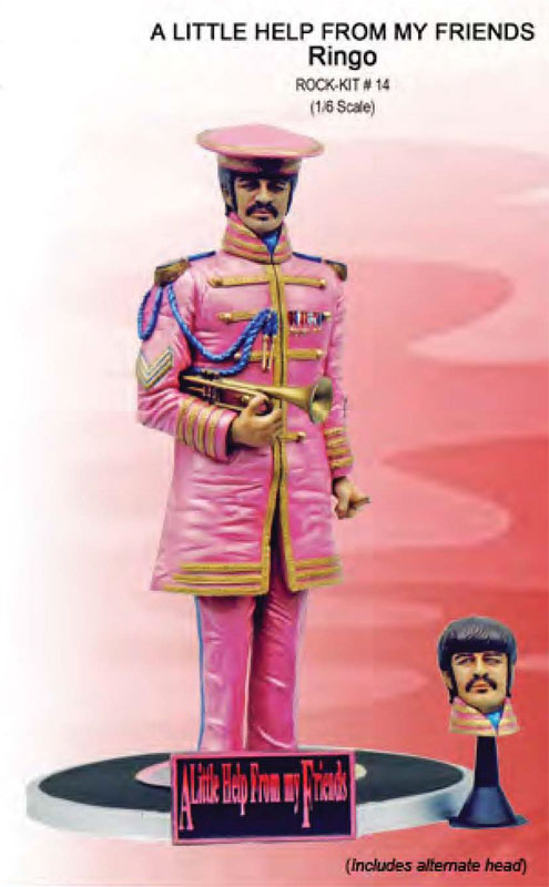 A Little Help From My Friends Ringo 1/6 Scale Model Kit - Click Image to Close