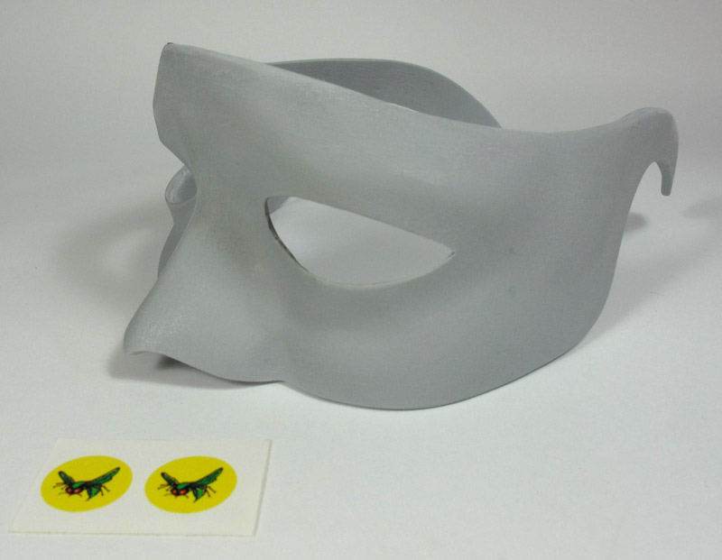 Hornet Mask Prop Replica (UNPAINTED MODEL KIT) - Click Image to Close