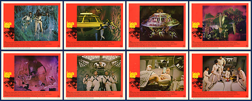 Fantastic Voyage 1966 11x14 Lobby Card Set - Click Image to Close