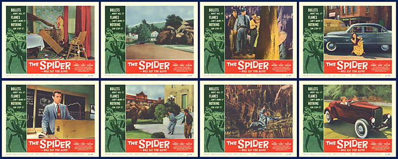 Spider, The 1958 11x14 Lobby Card Set - Click Image to Close