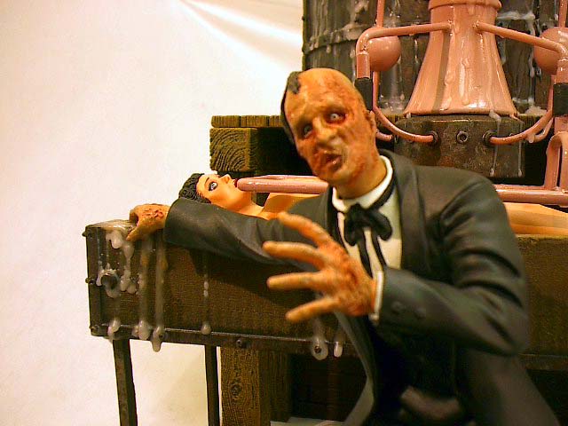 House Of Wax Encounter Jeff Yagher Tribute Model Kit - Click Image to Close