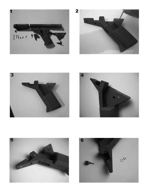 Sandman Blaster (Flame gun) 1/1 Resin Prop Model Kit - Click Image to Close
